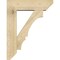 Ekena Millwork Balboa Slat Rough Sawn Bracket w/ Offset Brace, Douglas Fir, 8"W x 28"D x 36"H BKT0806X28X36BOA06RDF - alternate 4